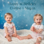 Happy 1st Birthday Eveline & Megan!!